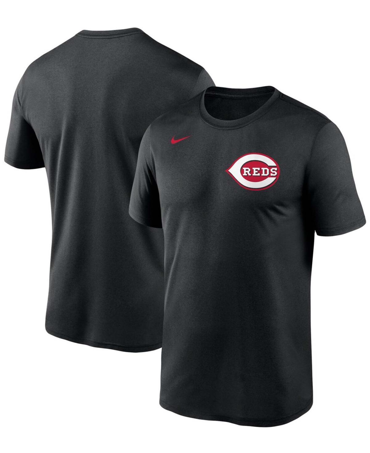 Mens Nike Black Cincinnati Reds Wordmark Legend T-Shirt Product Image