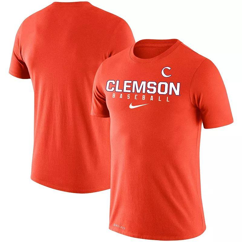 Mens Nike Orange Clemson Tigers Baseball Legend Performance T-shirt Product Image