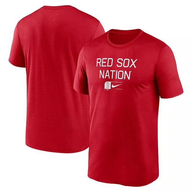 Mens Nike Boston Sox Baseball Phrase Legend Performance T-Shirt Product Image