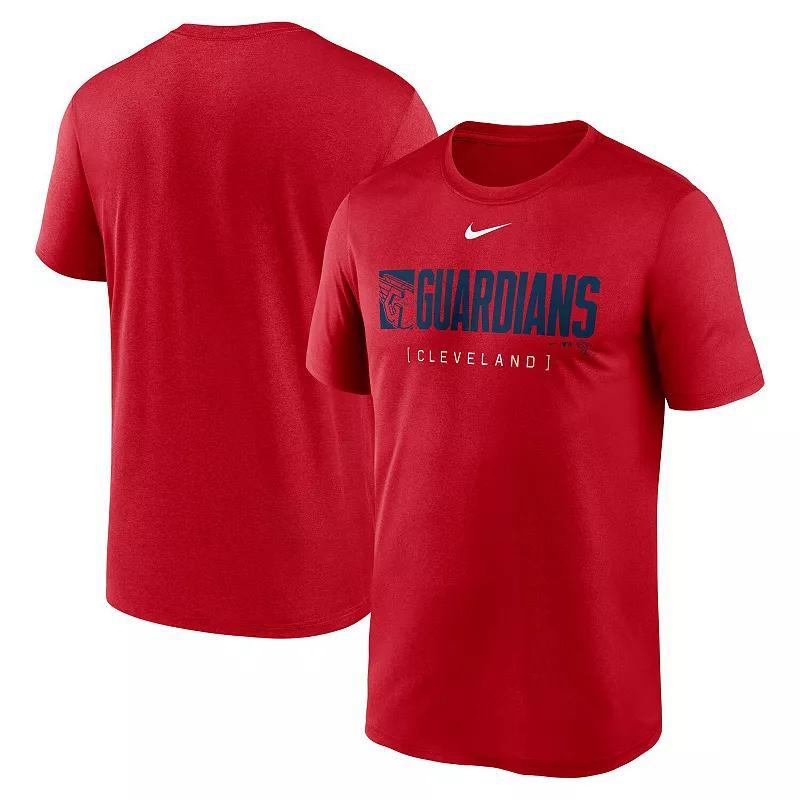 Cleveland Guardians Knockout Legend Nike Mens Dri-FIT MLB T-Shirt Product Image