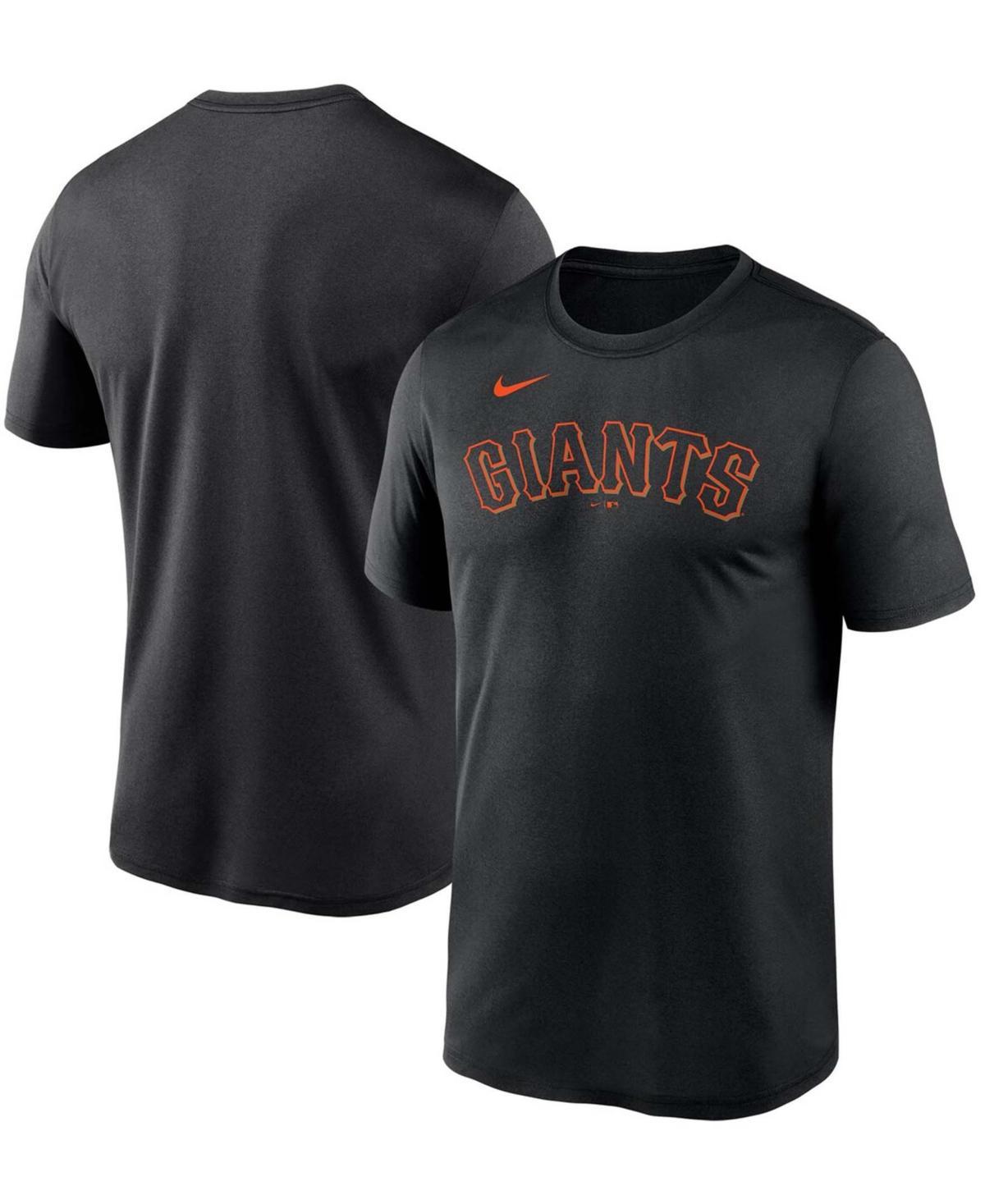 Mens Black San Francisco Giants Wordmark Legend T-shirt Product Image