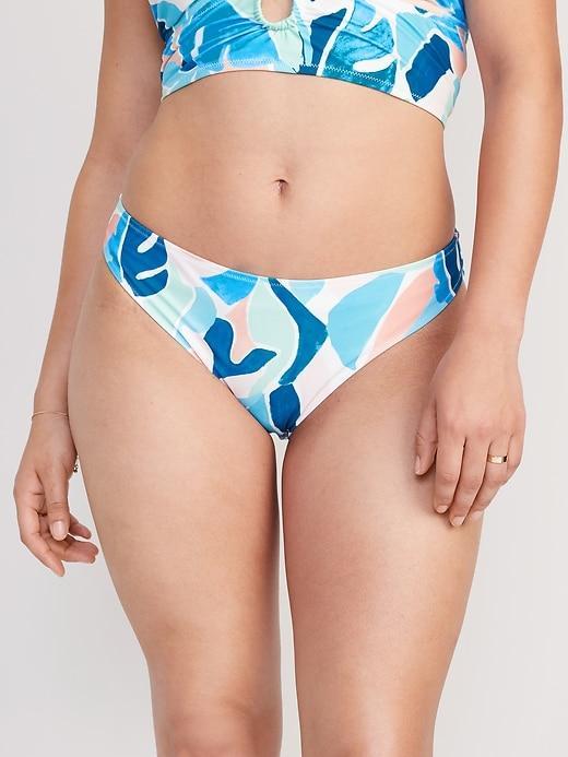 Matching Low-Rise Classic Bikini Swim Bottoms Product Image