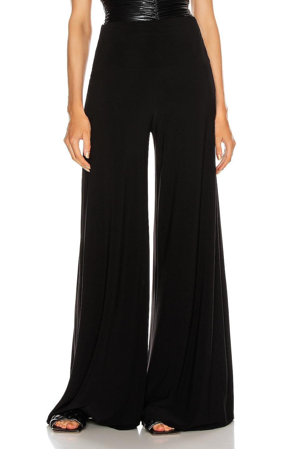 Norma Kamali Elephant Pant Black. (also in L, M, XS). Product Image