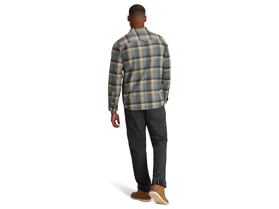 Royal Robbins Lost Coast Flannel Plaid Long Sleeve (River Rock Westport Plaid) Men's Long Sleeve Button Up Product Image