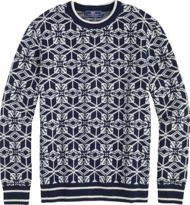 Merino Wool Nordic Fair Isle Sweater Product Image