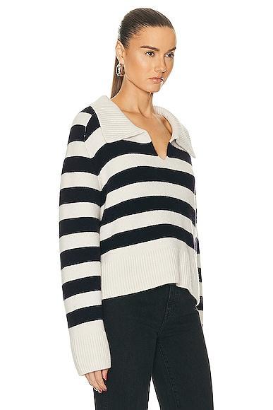 KHAITE Franklin Sweater in Ivory Product Image