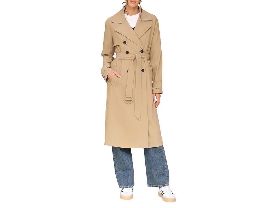 Avec Les Filles Relaxed Duster Trench Coat Women's Coat Product Image