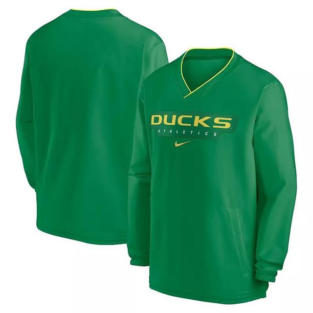 Mens Nike Oregon Ducks 2024 Sideline Pullover Windshirt Product Image