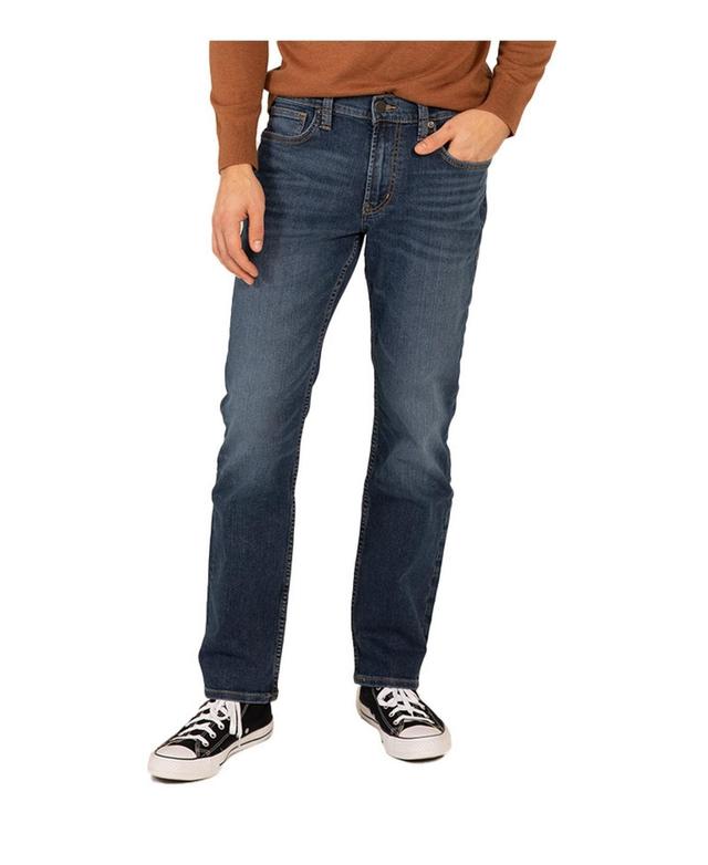 Silver Jeans Co. Mens Authentic Slim Fit Tapered Leg Jeans Product Image