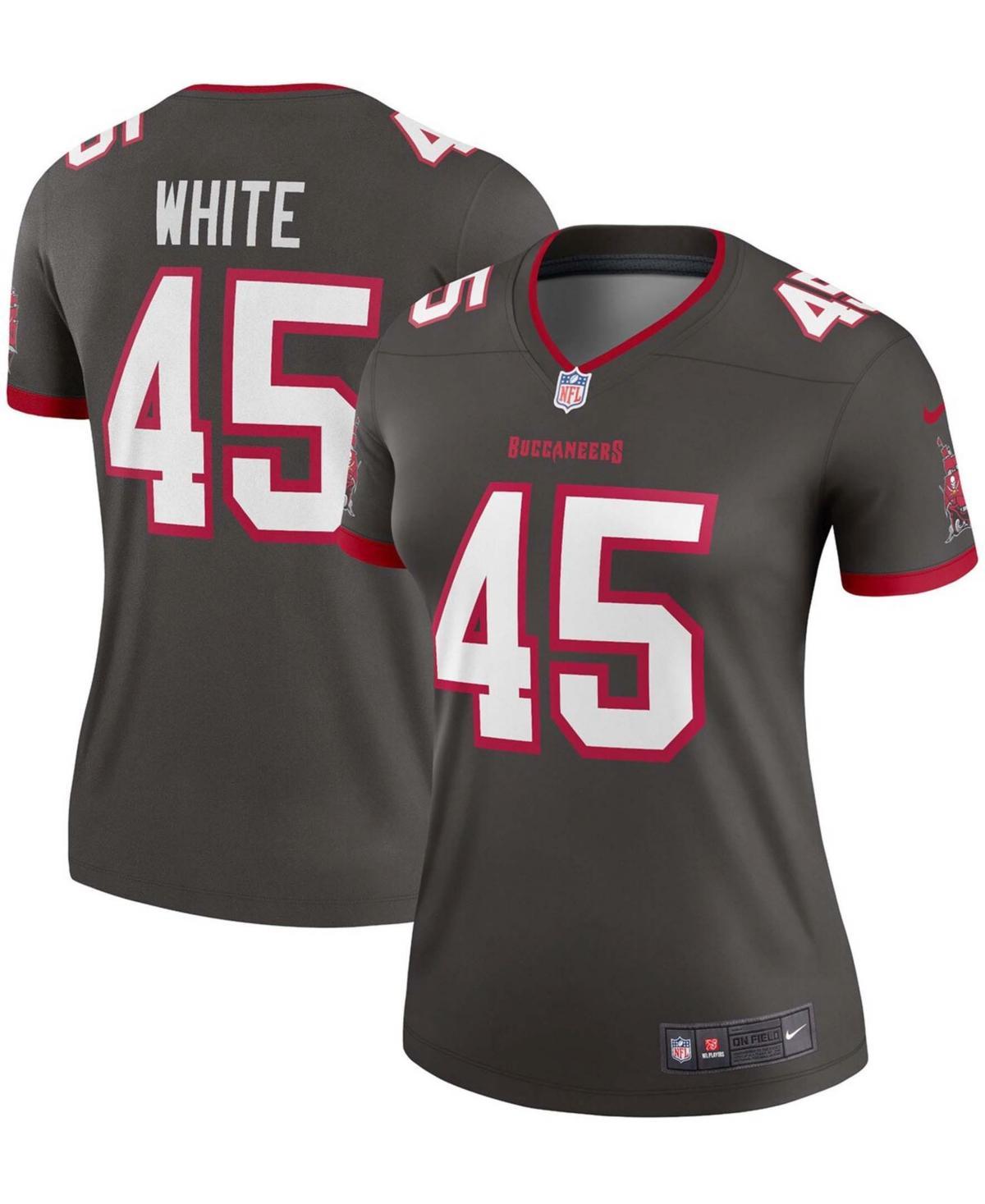 Womens Devin White Pewter Tampa Bay Buccaneers Alternate Legend Jersey - Pewter Product Image