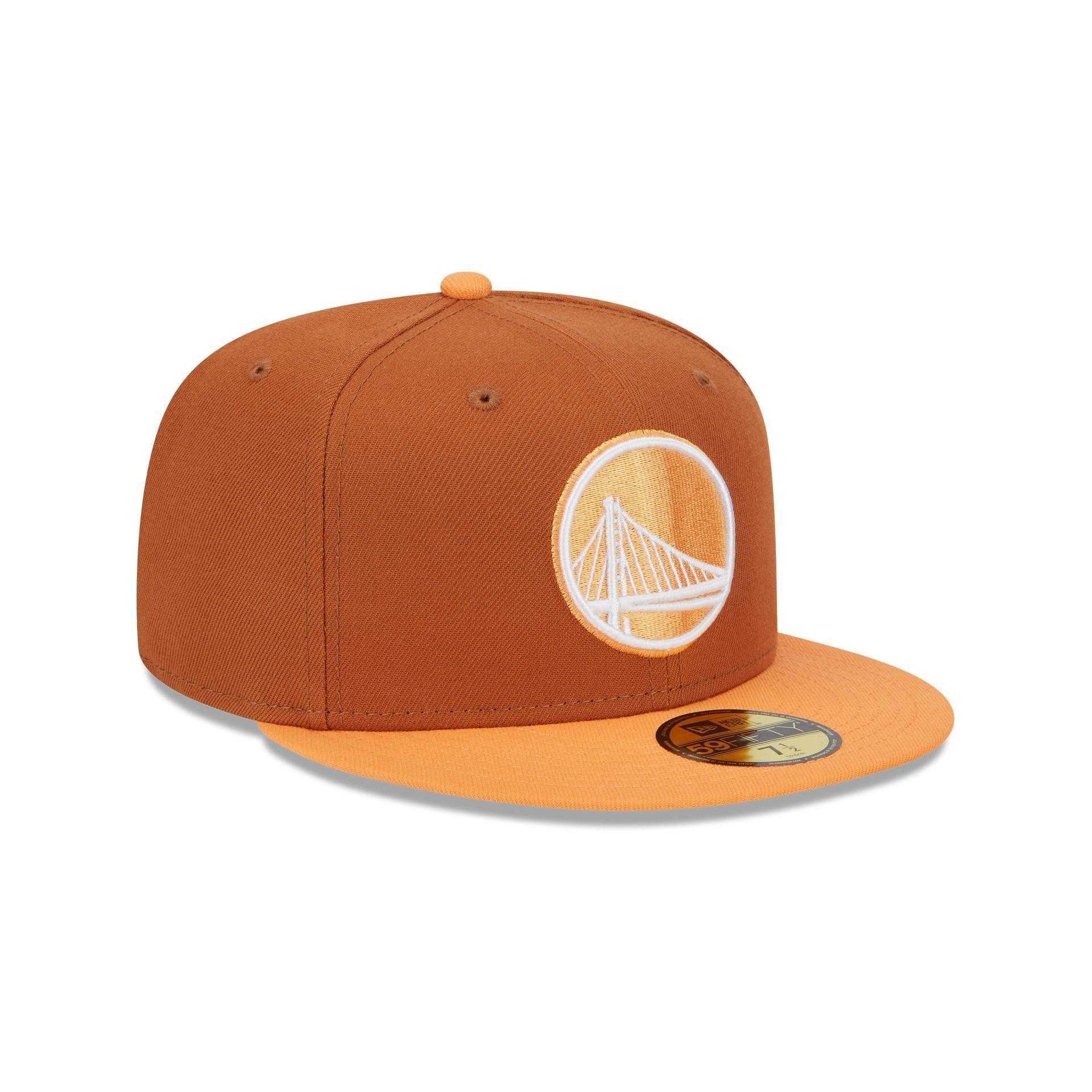 Golden State Warriors Color Pack Earthy Brown 59FIFTY Fitted Hat Male Product Image