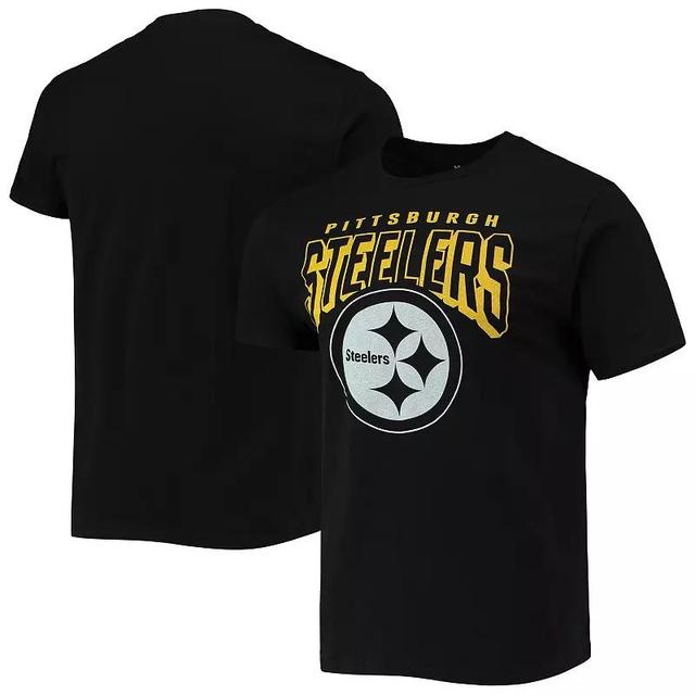 Mens Junk Food Pittsburgh Steelers Bold Logo T-Shirt Product Image