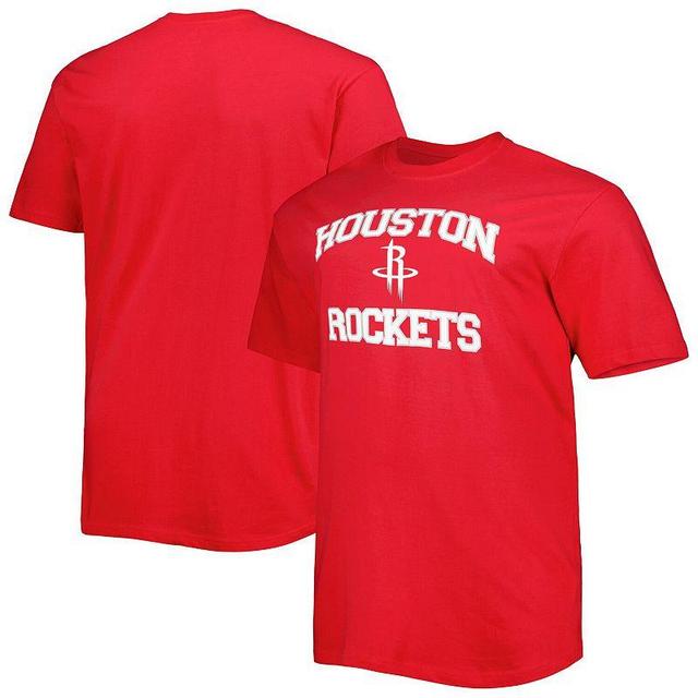 Mens Houston Rockets Big & Tall Heart & Soul T-Shirt Product Image