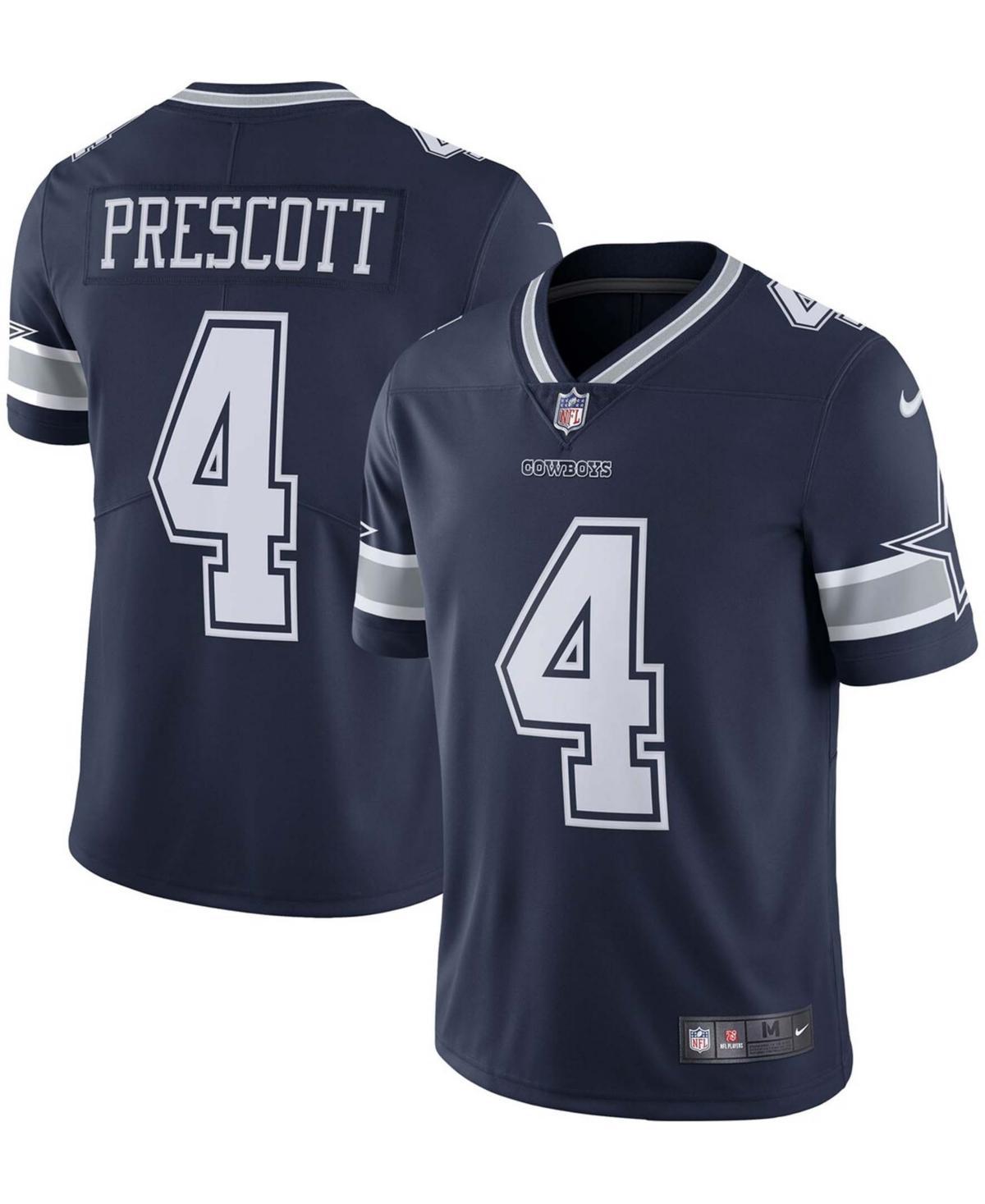 Mens Nike Dak Prescott Dallas Cowboys Vapor Limited Player Jersey Blue Product Image