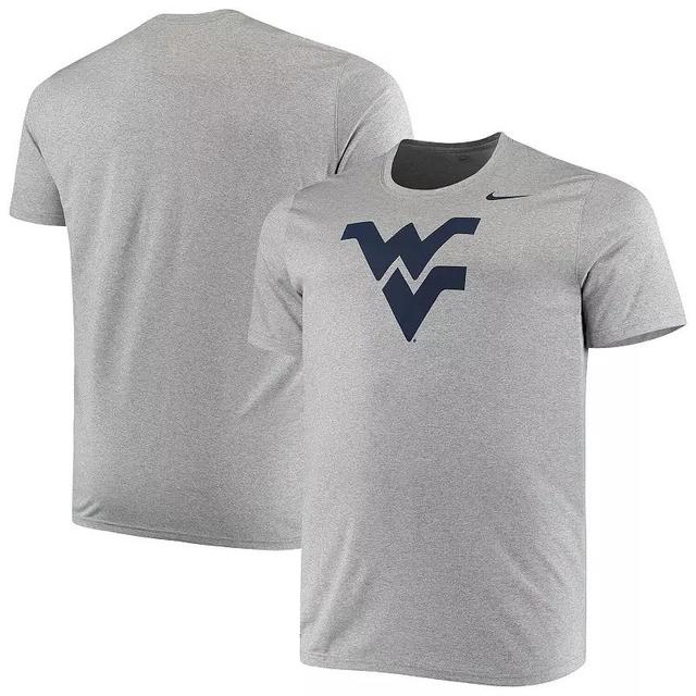 Mens Nike Heathered Charcoal West Virginia Mountaineers Big & Tall Legend Primary Logo Performance T-Shirt Product Image