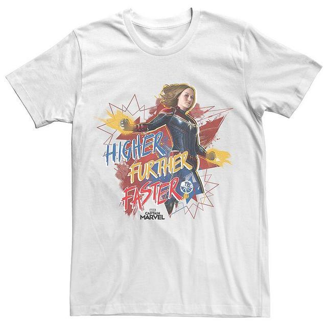 Mens Captain Marvel Fighter Tee Product Image