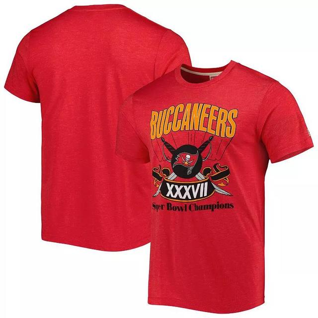 Mens Homage Tampa Bay Buccaneers Super Bowl Classics Tri-Blend T-Shirt Product Image