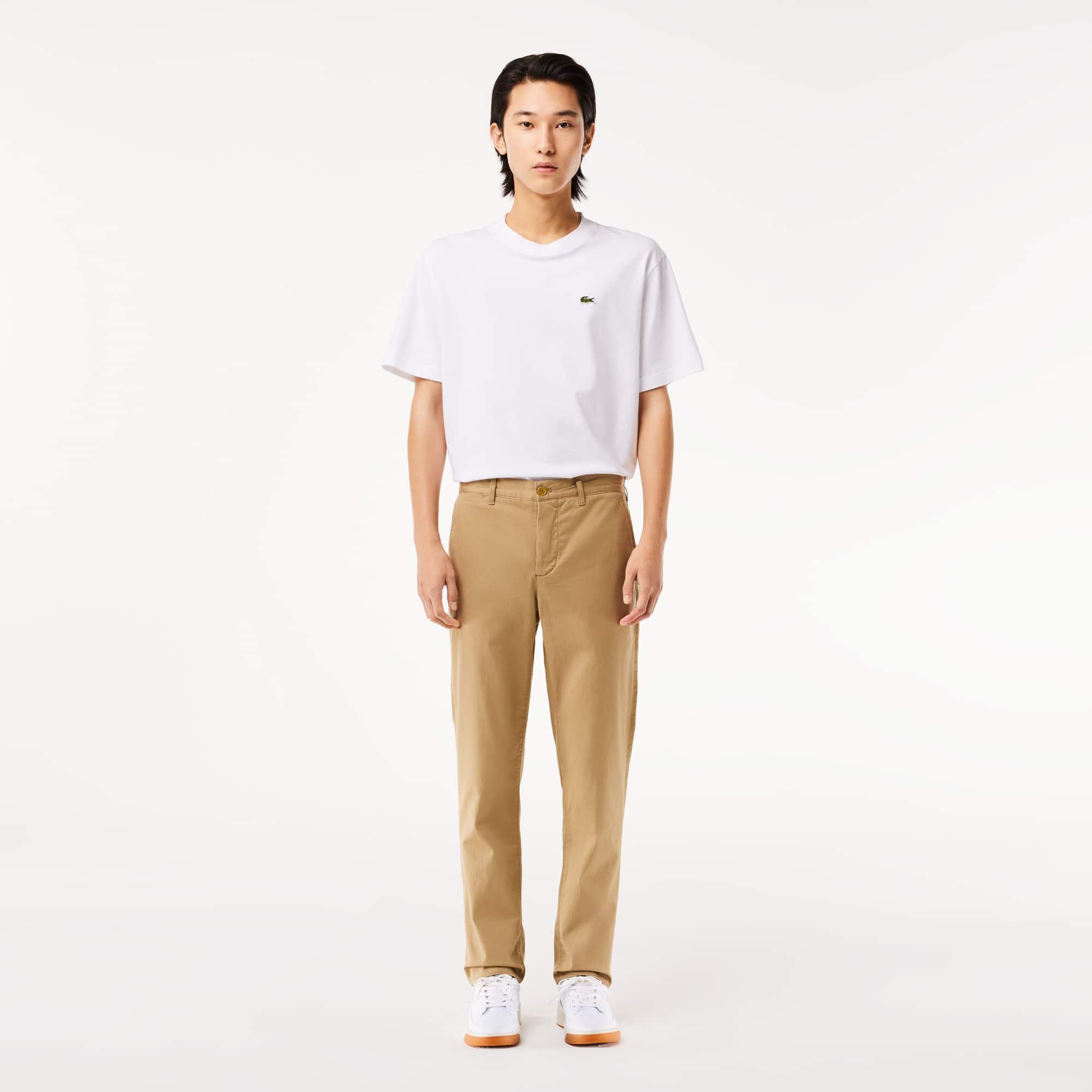 Slim Fit Stretch Cotton Chino Pants Product Image