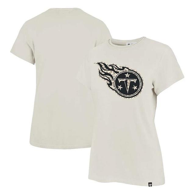 Womens 47 Cream Tennessee Titans Panthera Frankie T-Shirt Product Image