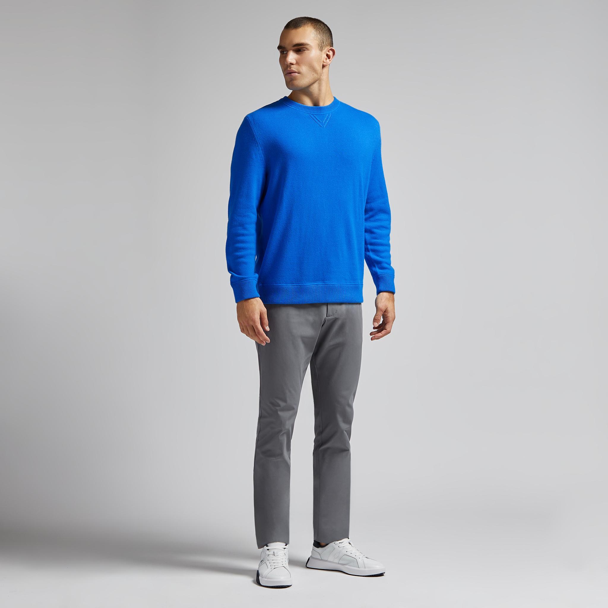 FRESH TAKE ON THE CASHMERE CREWNECK SWEATER Product Image