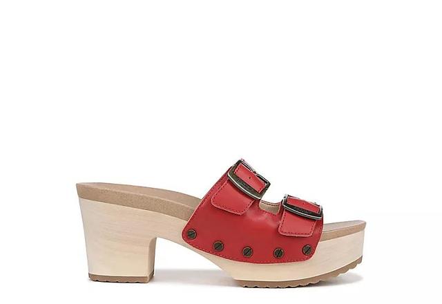 Dr. Scholls Original Vibe Womens Heeled Slide Sandals Product Image