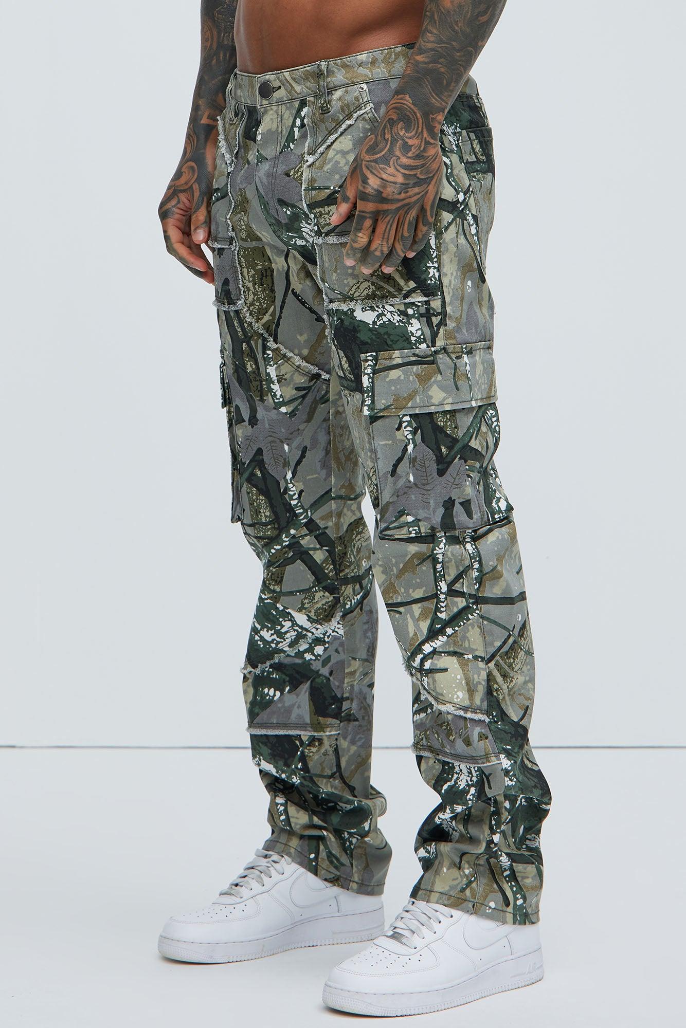 Harvy Straight Pants - Camouflage Product Image