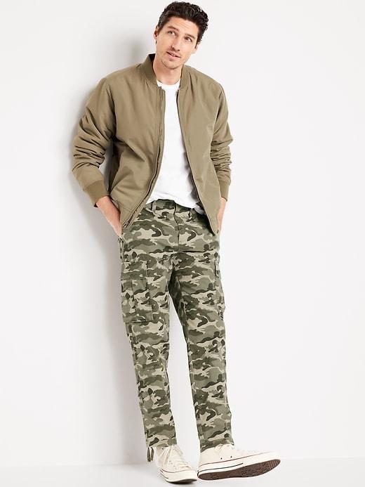 Loose Taper Cargo Ripstop Pants Product Image