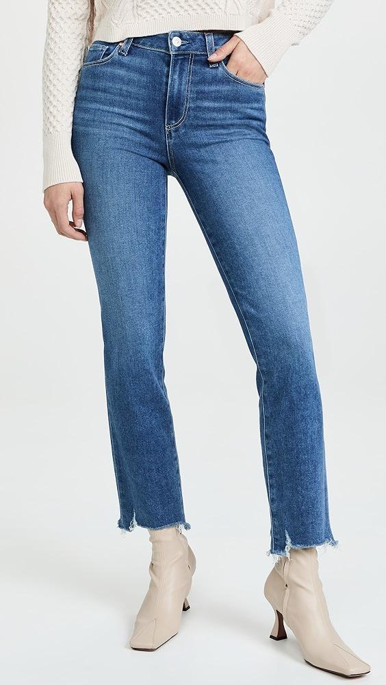 PAIGE Cindy Bay Jeans with Destroyed Hem | Shopbop Product Image