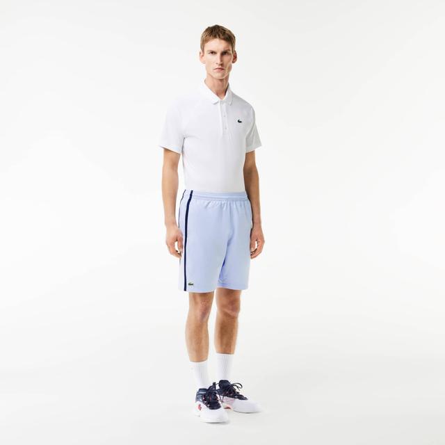 Men's Lightweight Colorblock Stripe Tennis Shorts Product Image