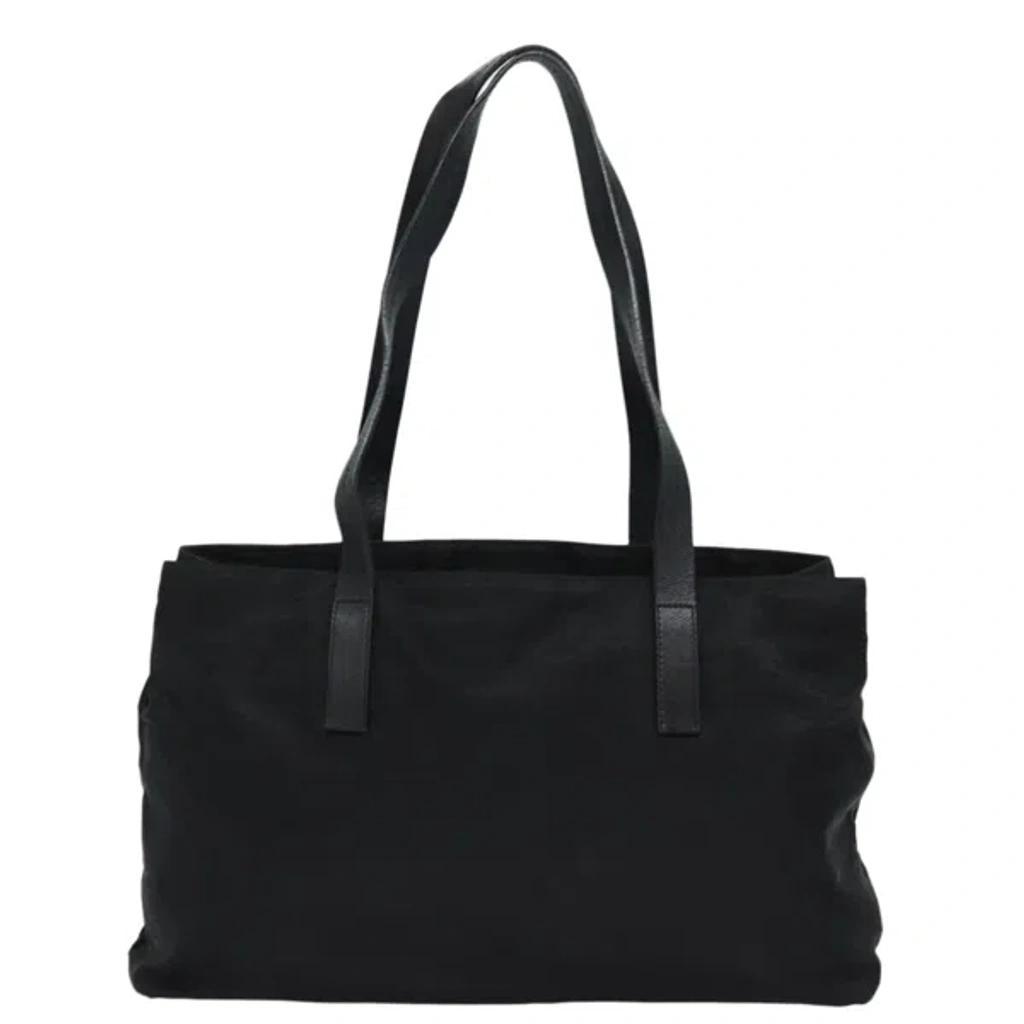 Tessuto Black Synthetic Tote Bag () Product Image