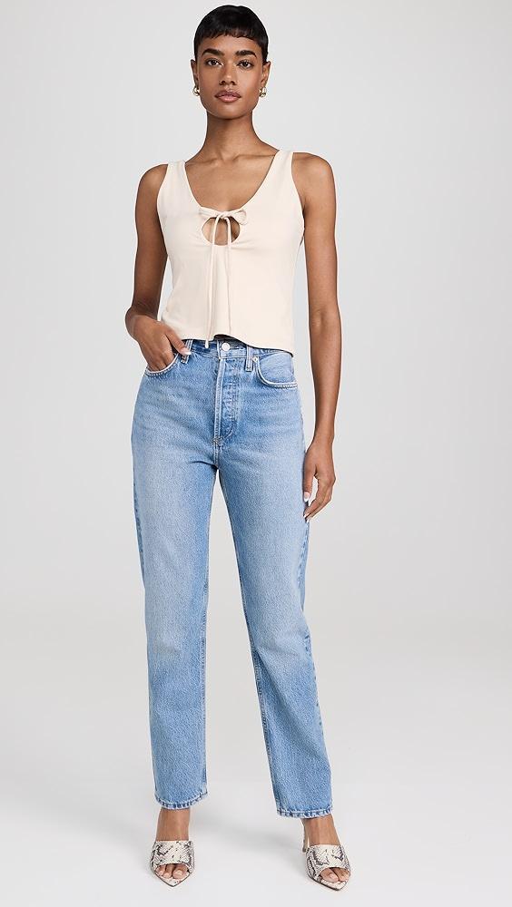 Susana Monaco Circle Front Tank Top | Shopbop Product Image