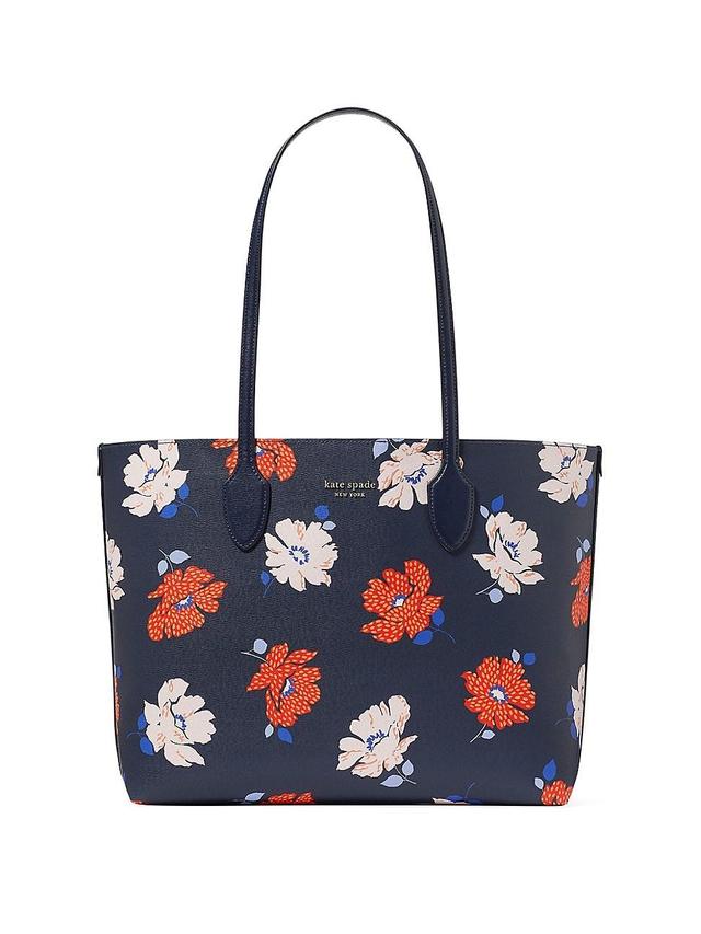 Womens Bleecker Dotty Floral Tote Bag Product Image