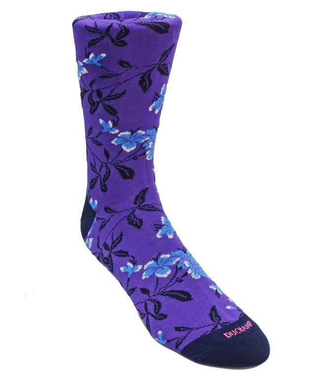 Duchamp London Mens Floral Dress Sock Product Image