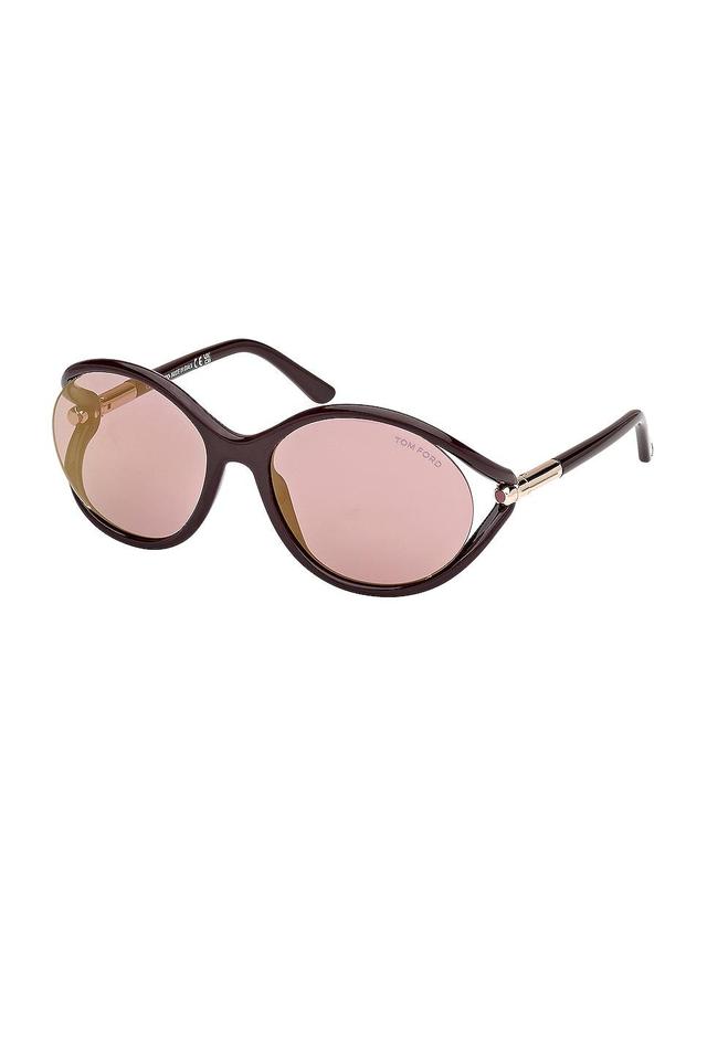 TOM FORD Melody Sunglasses in Purple Product Image