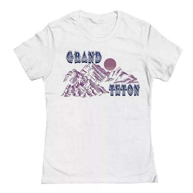 Juniors Grand Teton 1 Womens Graphic Tee, Girls Product Image