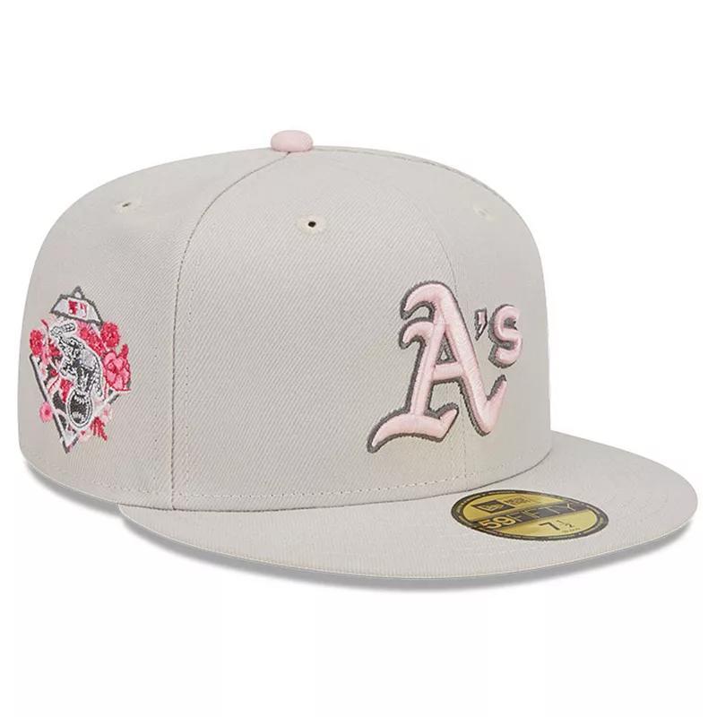 Mens New Era Khaki Oakland Athletics 2023 Mothers Day On-Field 59FIFTY Fitted Hat Product Image