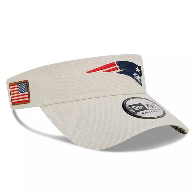 Mens New Era Stone New England Patriots 2023 Salute To Service Visor Product Image