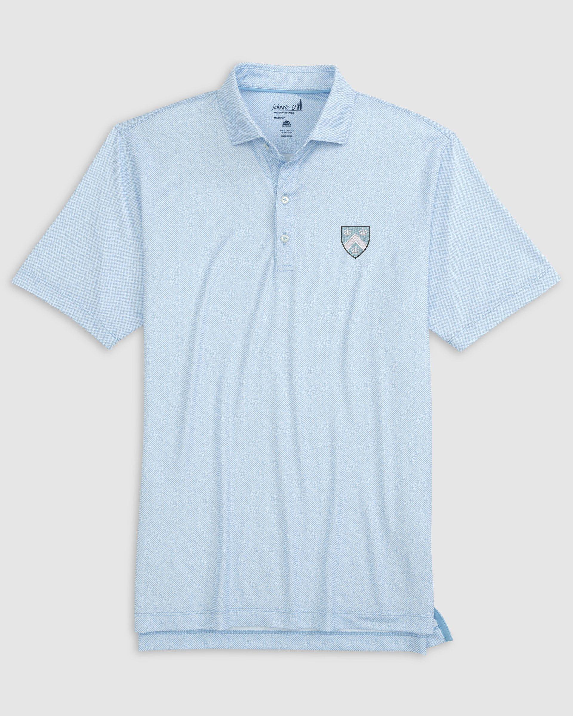 johnnie-O Cleveland Guardians Hinson Printed Jersey Performance Polo Product Image