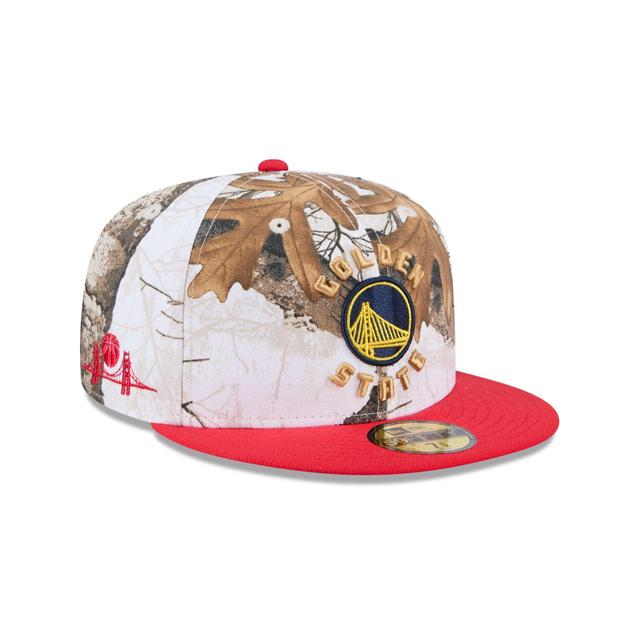 Golden State Warriors 2024 Country x City Realtree 59FIFTY Fitted Hat Male Product Image