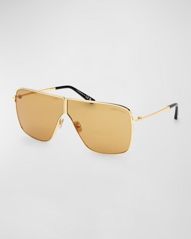 Men's Huxley Metal Shield Sunglasses Product Image