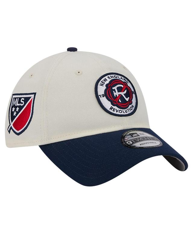 Mens New Era White New England Revolution 2024 Kick Off Collection 9TWENTY Adjustable Hat Product Image