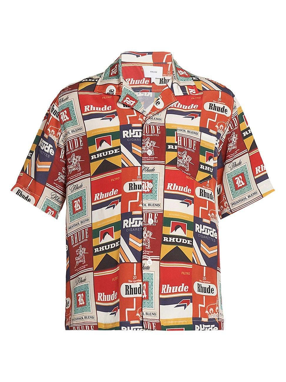 Mens Cigaretta Silk Shirt Product Image