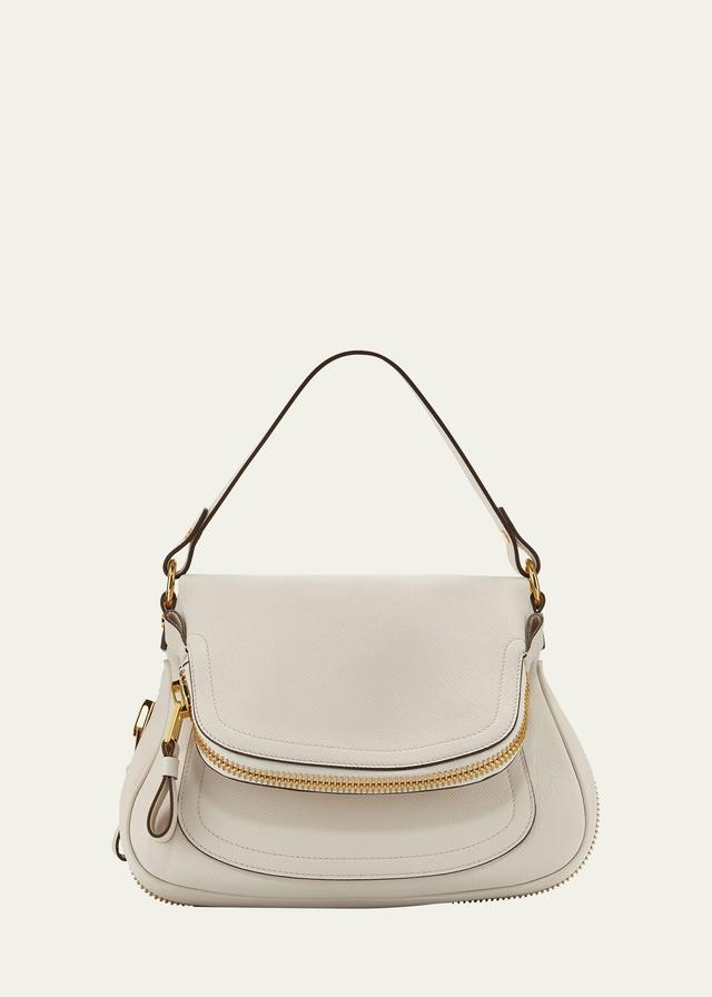 TOM FORD Medium Jennifer Grained Leather Shoulder Bag Product Image