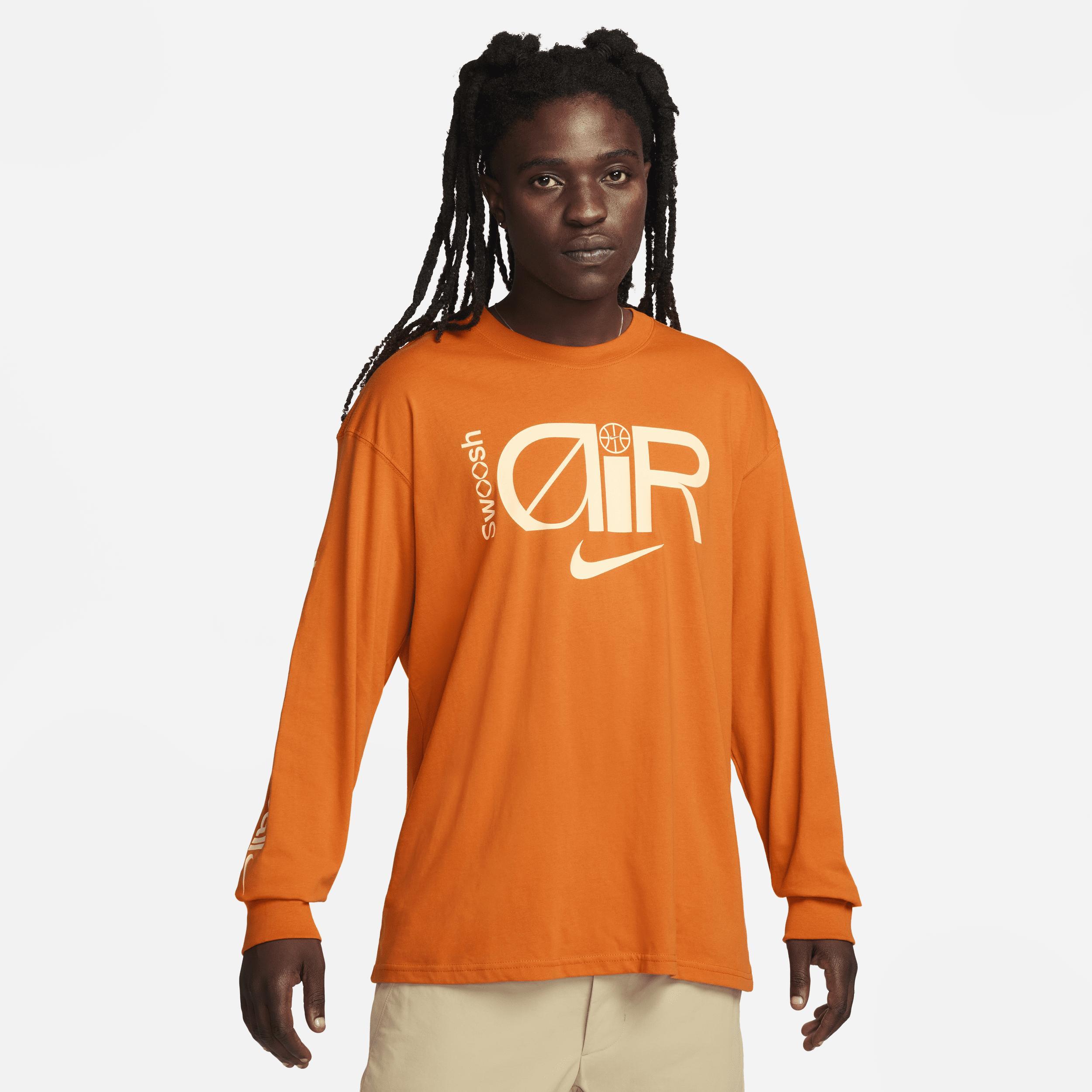 Nike Men's Max90 Long-Sleeve Basketball T-Shirt  Product Image