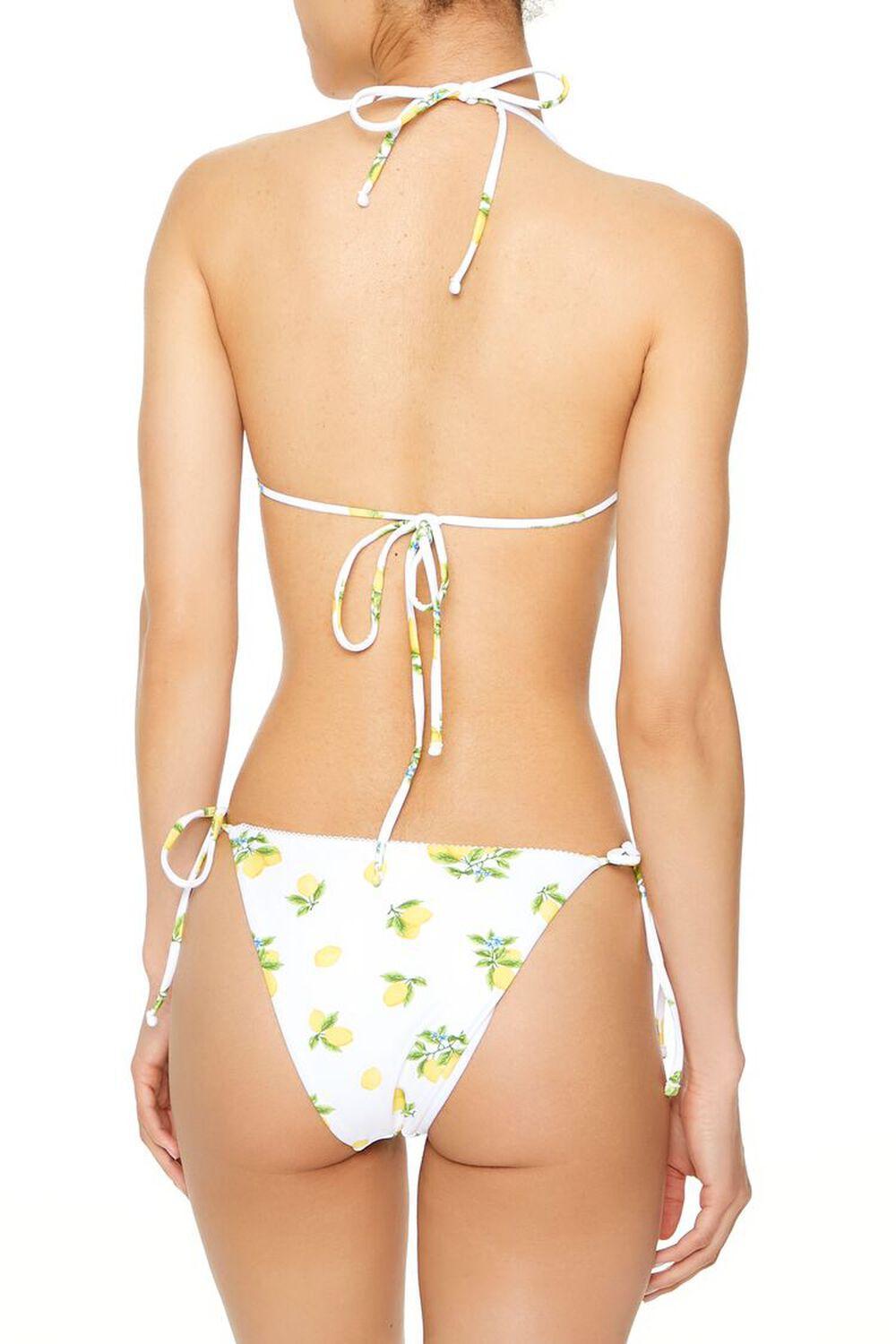 Lemon Print Bikini Bottoms | Forever 21 Product Image