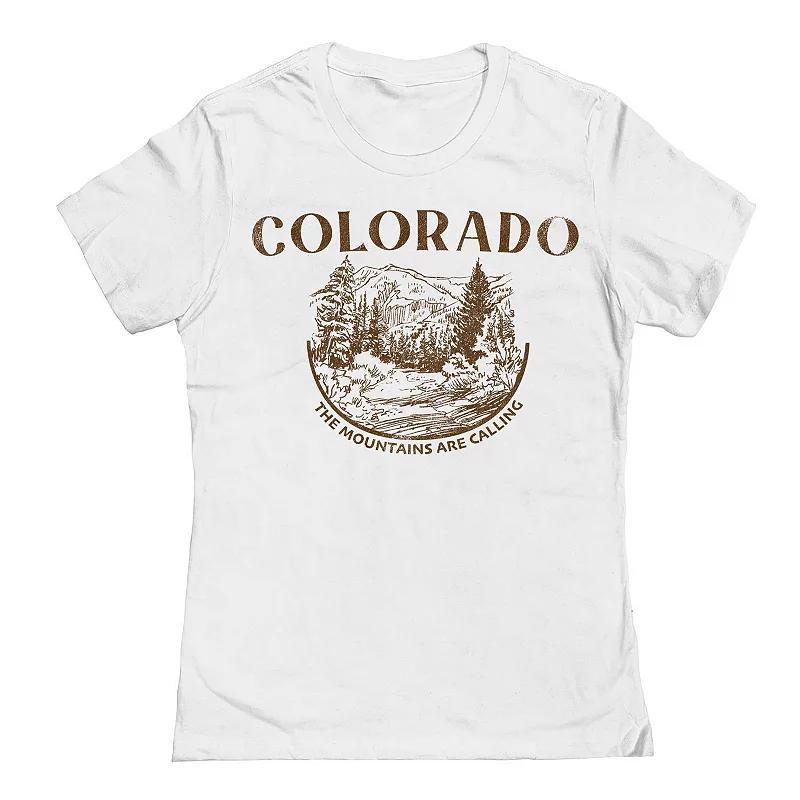 Juniors / Womens Colorado Graphic Tee, Girls Product Image