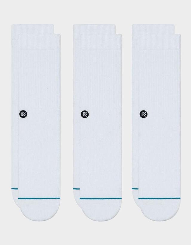 STANCE Icon 3 Pack Mens Crew Socks Product Image