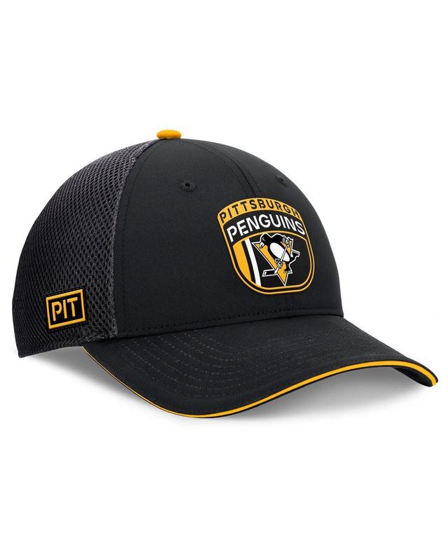 Mens Fanatics Pittsburgh Penguins 2024 NHL Draft On Stage Trucker Adjustable Hat Product Image