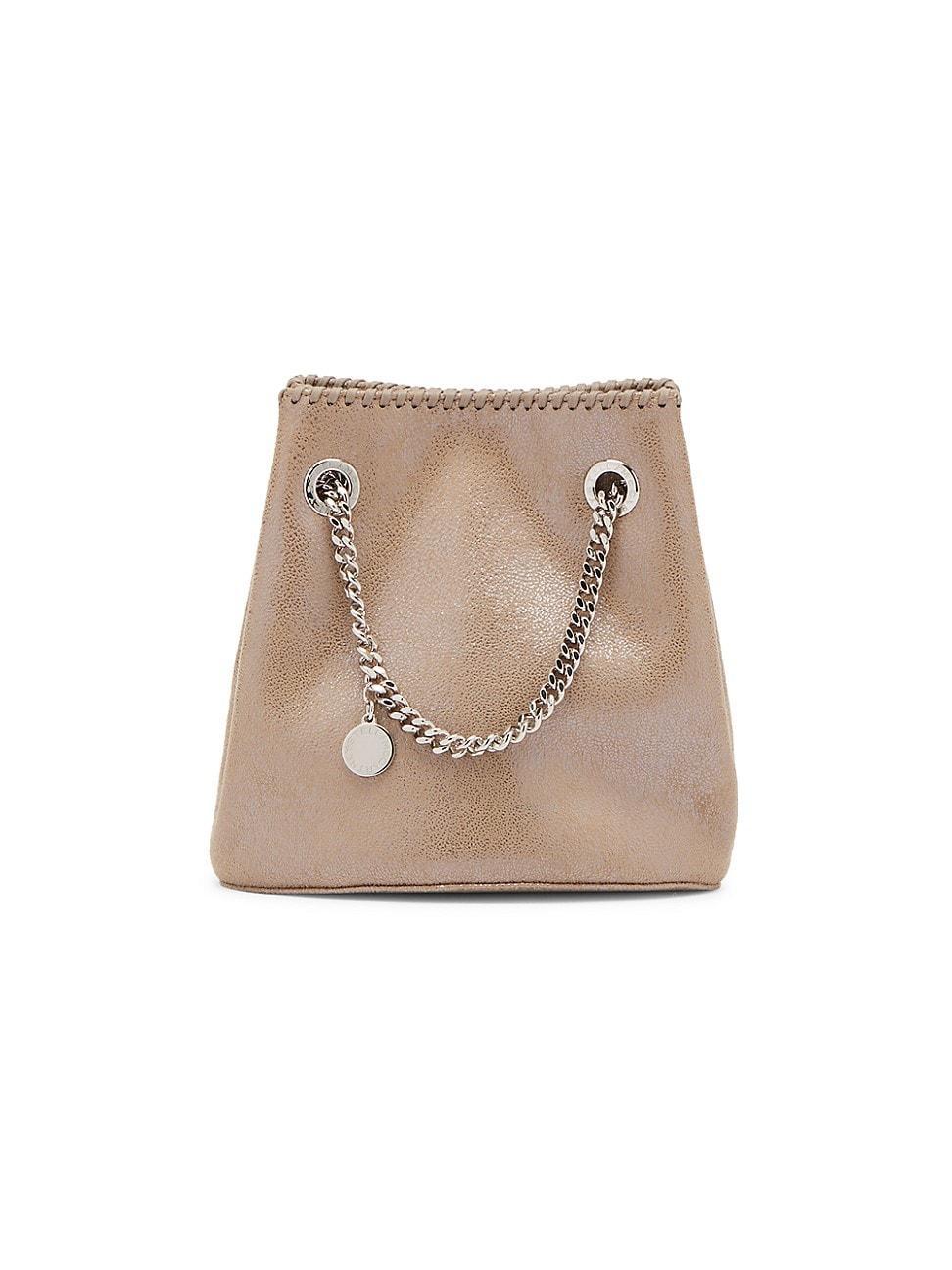 Womens Falabella Chamois Bucket Bag Product Image