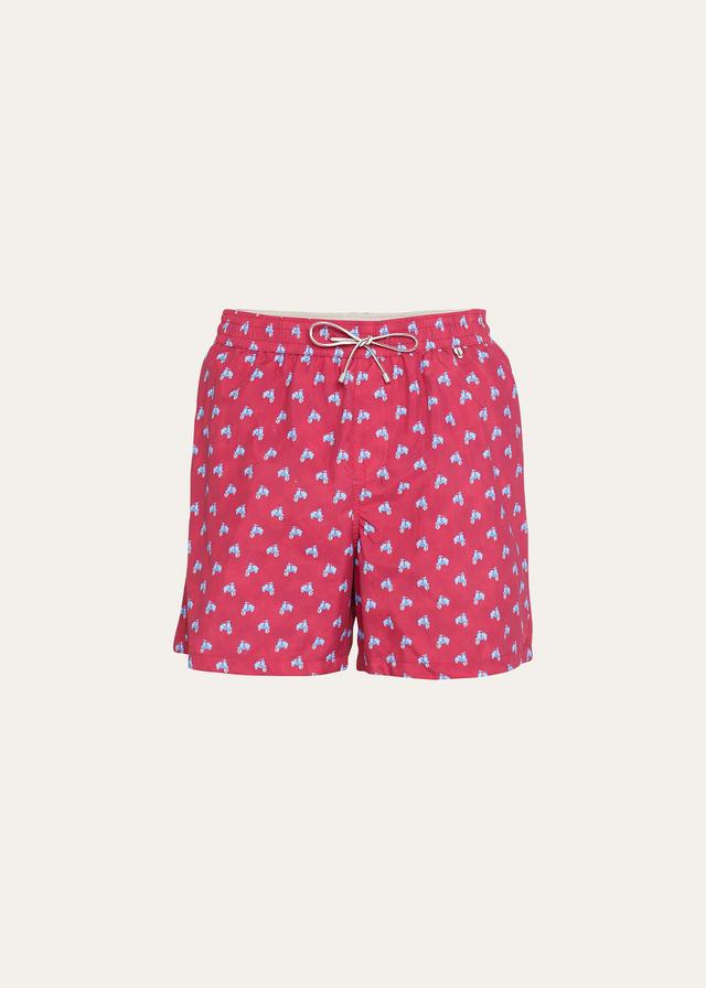 Mens Bay Toys-Print Swim Shorts Product Image